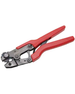 Rotating Die, Full Cycle Ratchet Hand Crimper for  8 AWG -  1 AWG Copper terminals and splices,  14 -  4 AWG Copper Thin-wall C-Taps