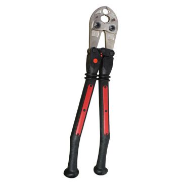 HYTOOL  Hand-Operated Crimper, Polymer Handles,  14 - 4 0 AWG, Permanent O and D3 grooves