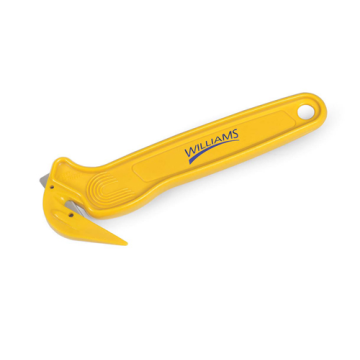 Durable plastic construction and a long-lasting super sharp blade